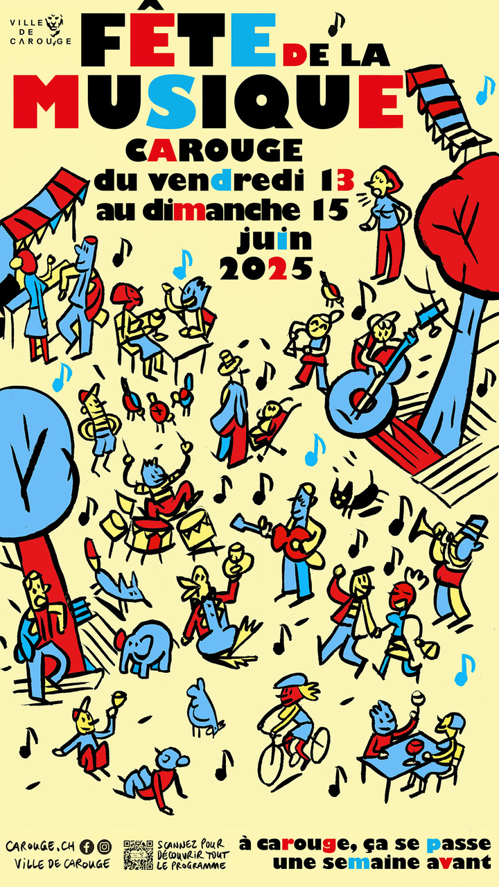 FETE DE LA MUSIQUE CAROUGE  2025