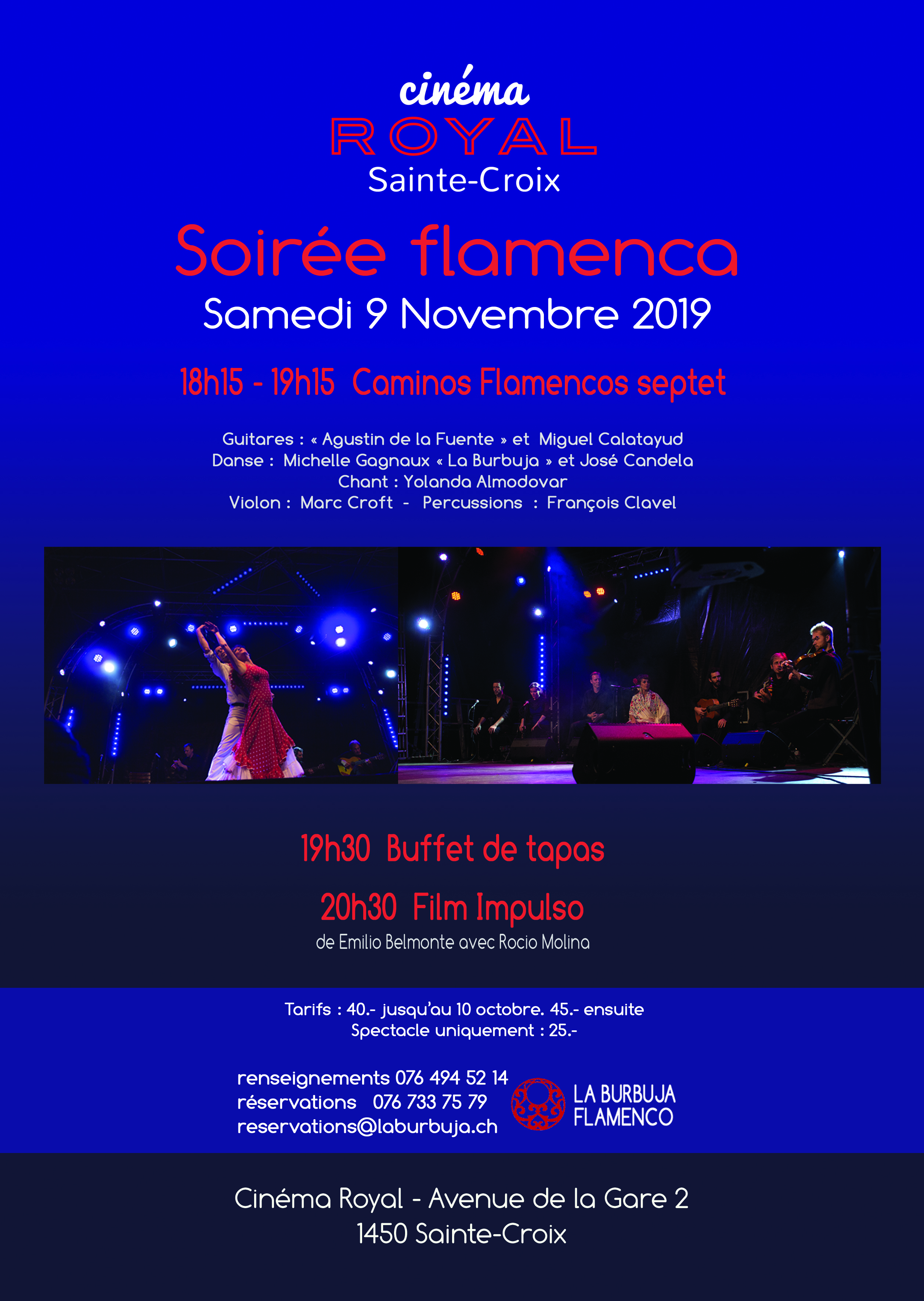 Soirée Flamenca à St-Croix